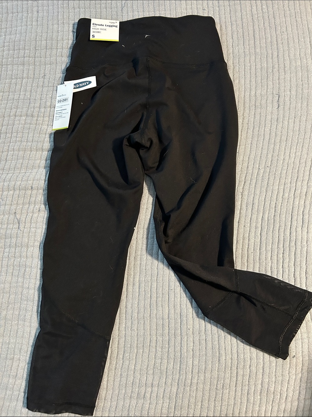 Old Navy Black Kids Active Leggings with High Waist